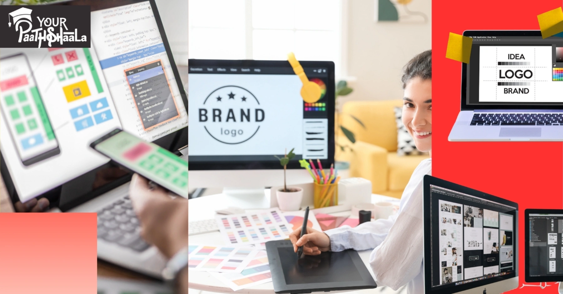 What Should Be My First Graphic Design Project? Easy Ideas in 2025 - YourPaathshaala Graphic Designing Course in Raipur.