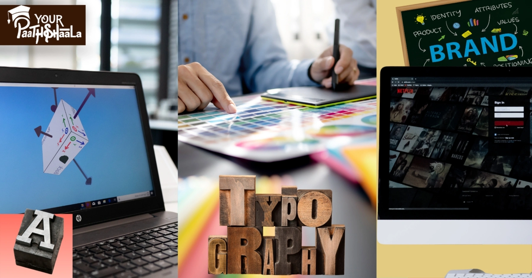 What is Typography Hierarchy? Making Text Look Professional in 2025 - YourPaathshaala Graphic Designing Course in Raipur.