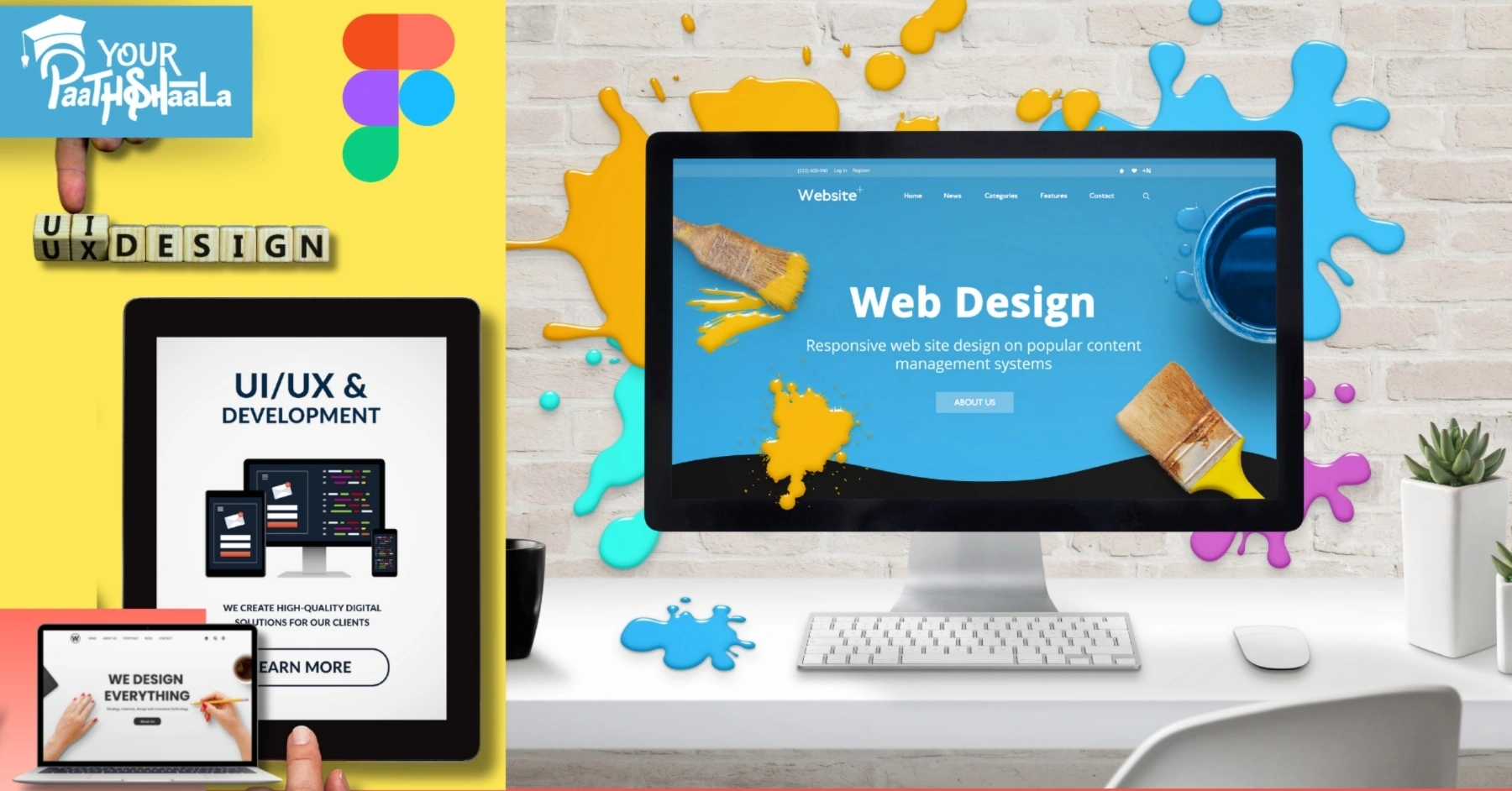 What is Figma? Web-Based Design Tool Complete Tutorial in 2025 - YourPaathshaala Graphic Designing Course in Raipur.