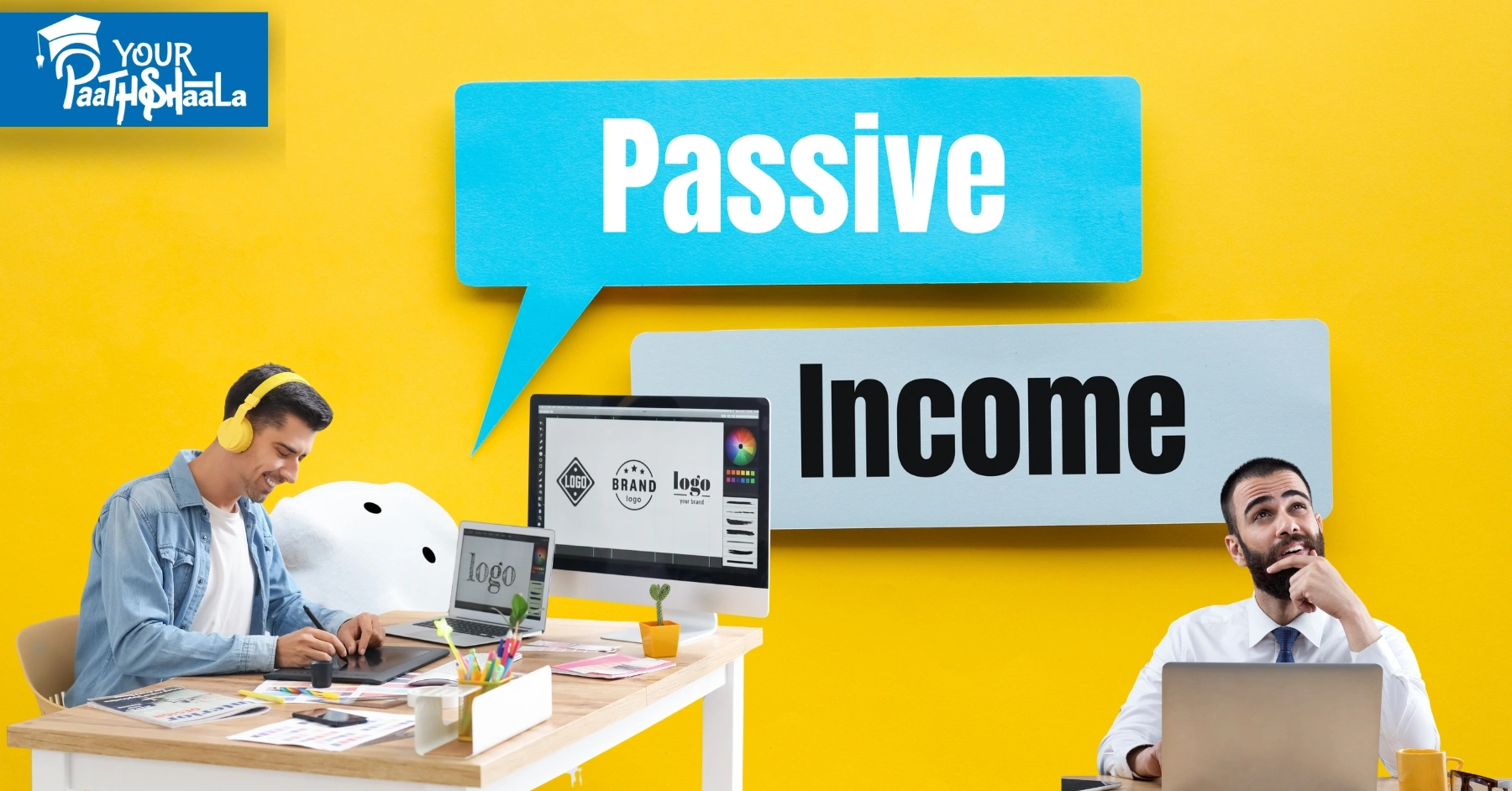 How to earn passive income for designers in 2025? - Graphic Designing Course in Raipur.